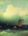 Ivan Aivazovsky tormenta en el mar Paisaje marino